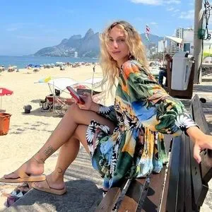 farm rio holiday dresses Green Monstera Embroidery Midi Dress main image 1